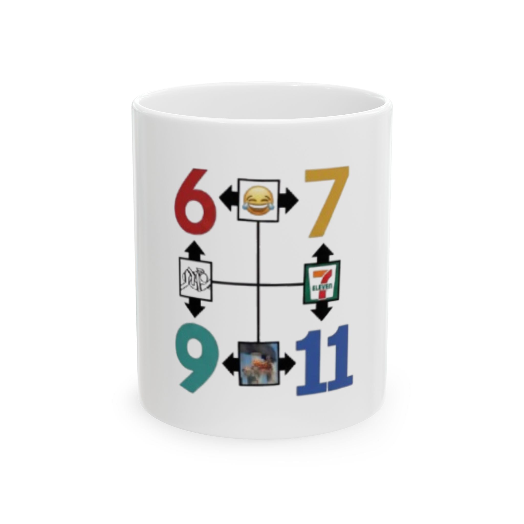"67 911" - 11oz Ceramic Mug